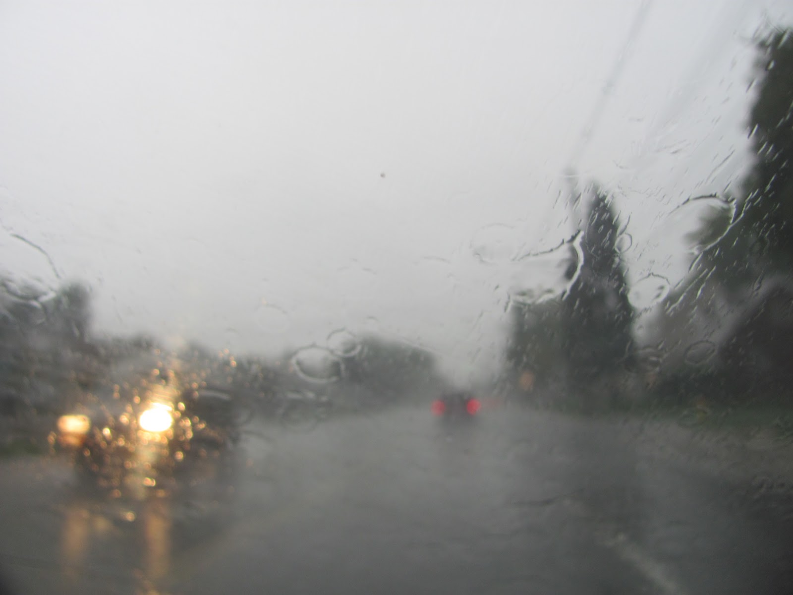 Lensing and Shuttering Cold Hard Rain