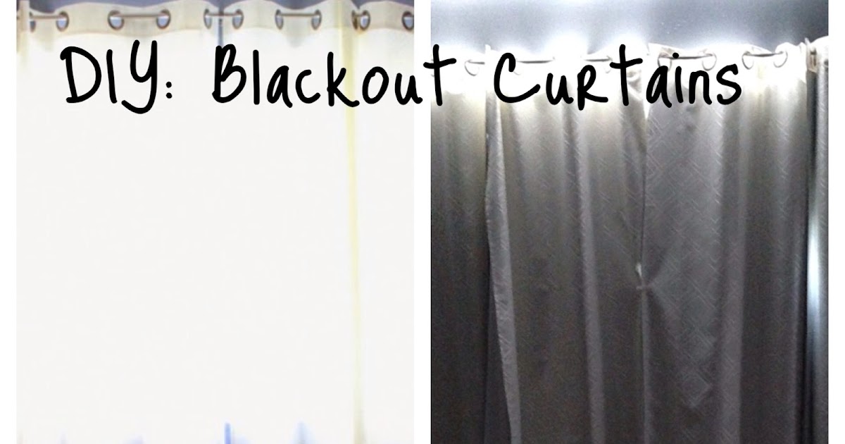 Married To Davis Diy Blackout Curtains