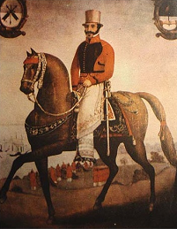 Coronel MARTÍN DE SANTA COLOMA Degollado tras la Batalla de Caseros (1800-†1852)