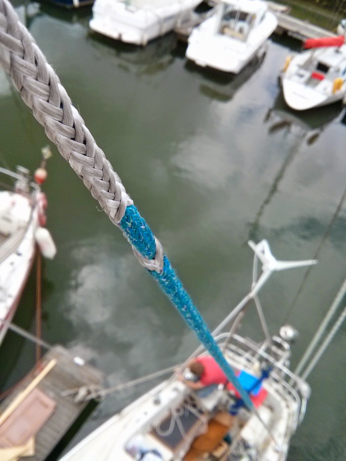 Yacht Auriga Running backstays