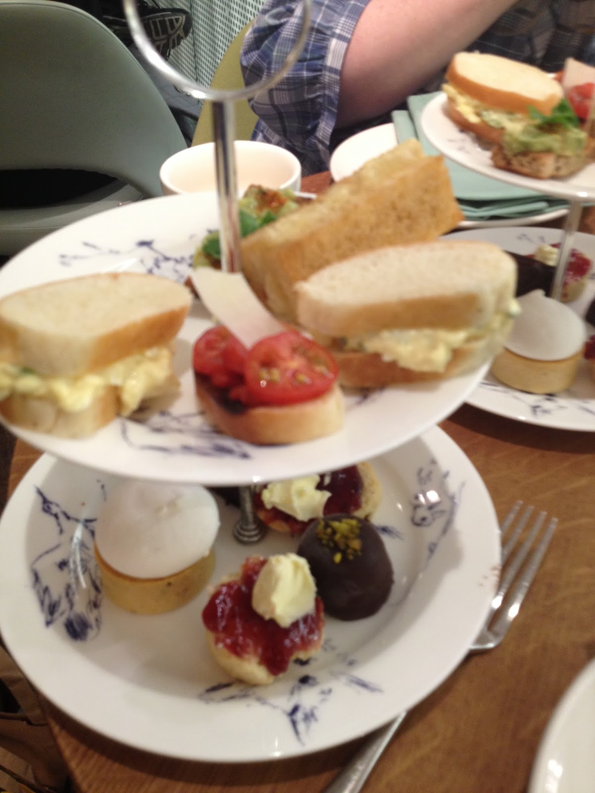 Bistro Becs and Family A Vegetarian Afternoon Tea, Hix at Selfridges
