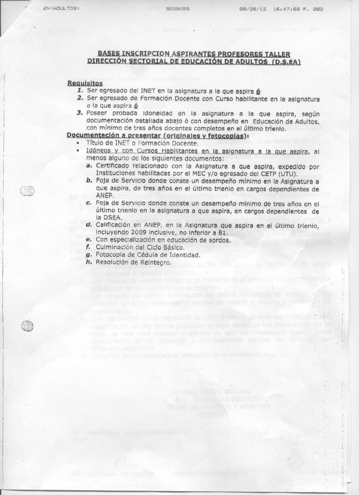 Concursos Abiertos De Meritos Y Oposicion Julio 2011