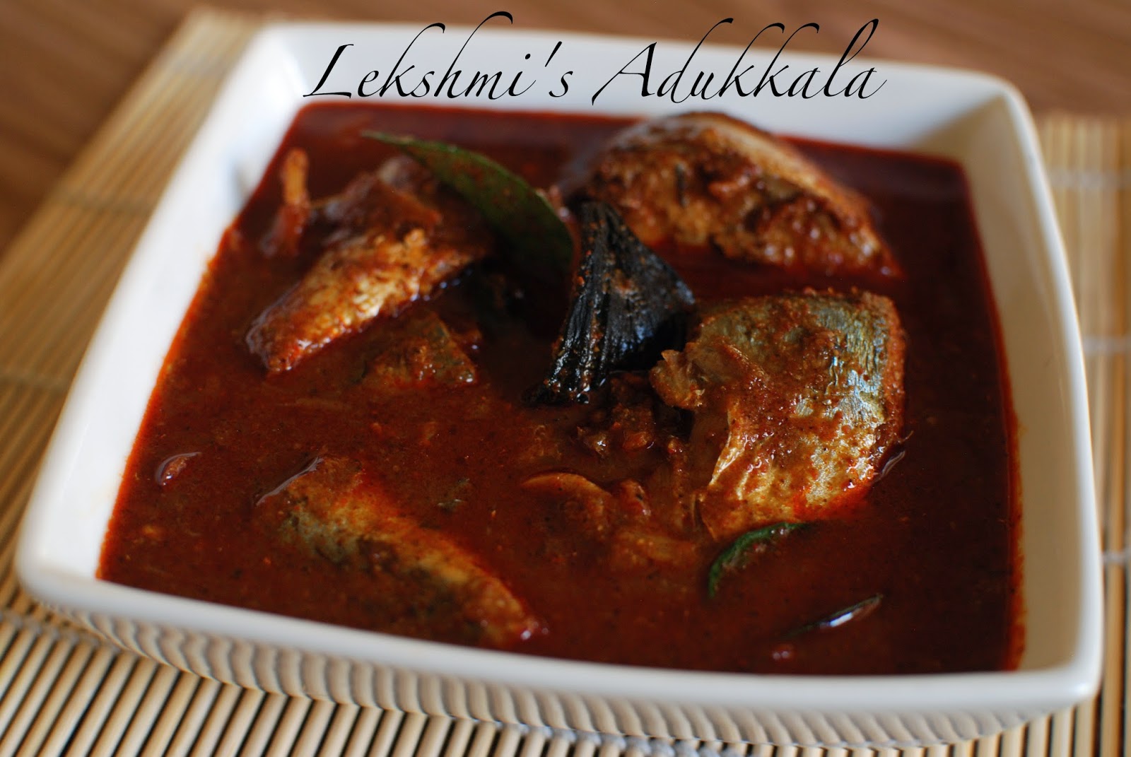 Lekshmi's Adukkala Ayala Curry / Mackerel Curry