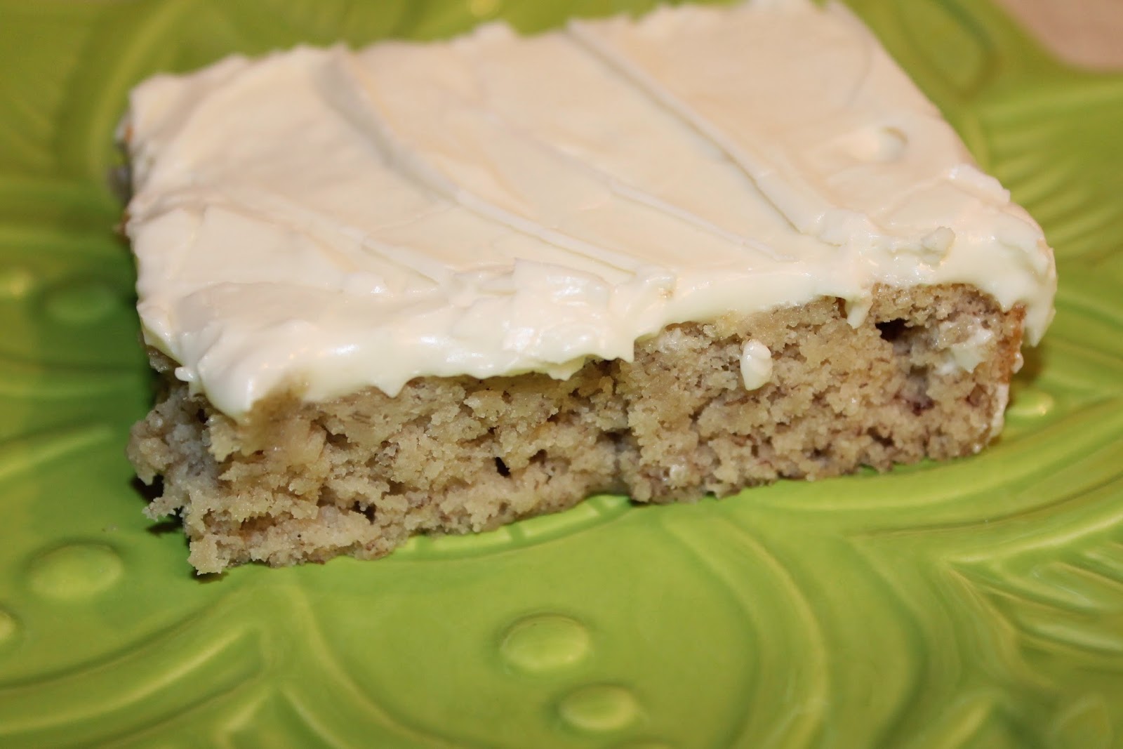 Gluten Free Casually Banana Snack Cake
