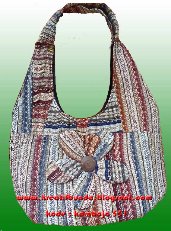 BUNDA COLLECTION tas dari kain perca batik