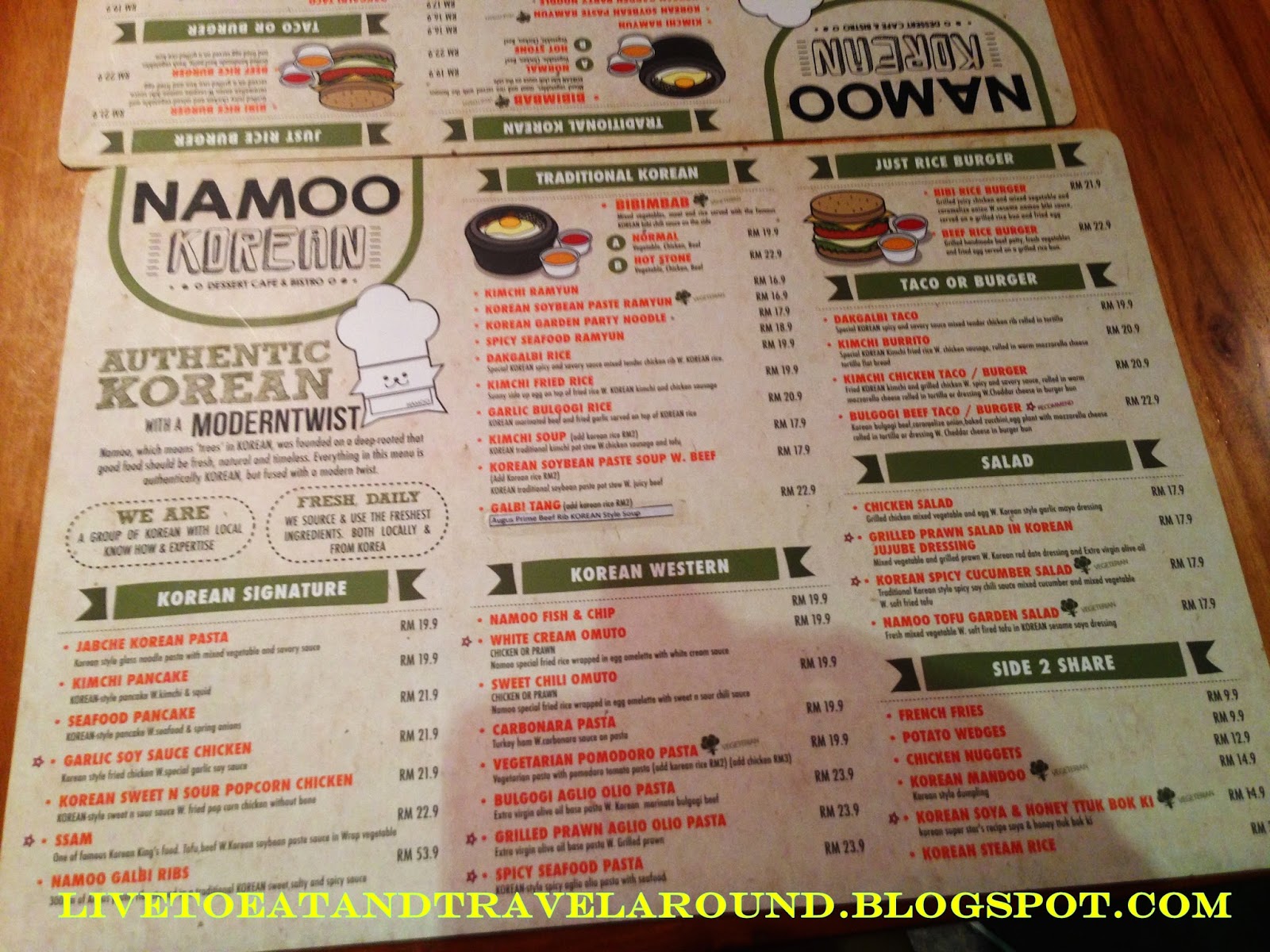 A Collection Of Memories Penang Namoo Korean Dessert Cafe