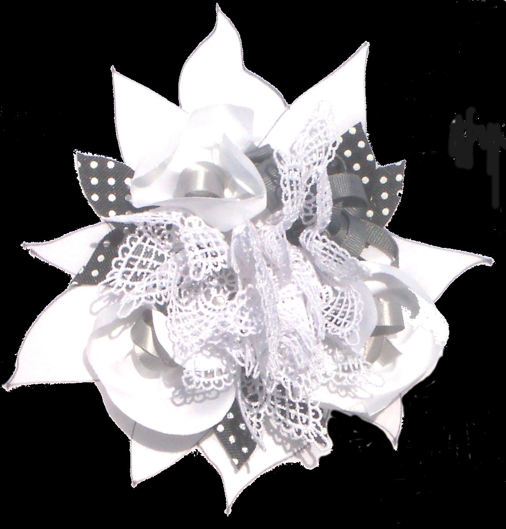 Embroidered Fables Ribbon Applique