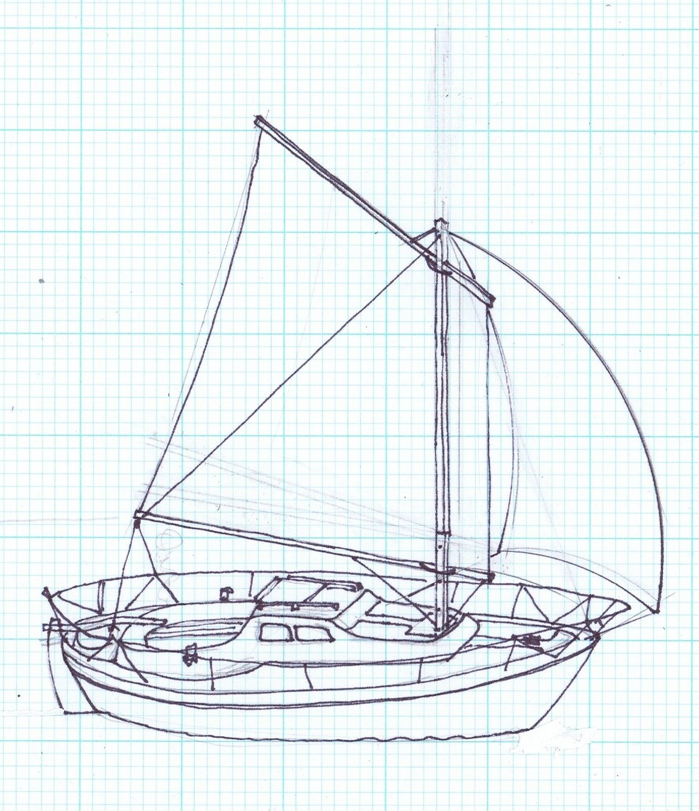 SV Ulladh (ulla) Ulla Junk/Balanced Lug Rig Conversion 20132019