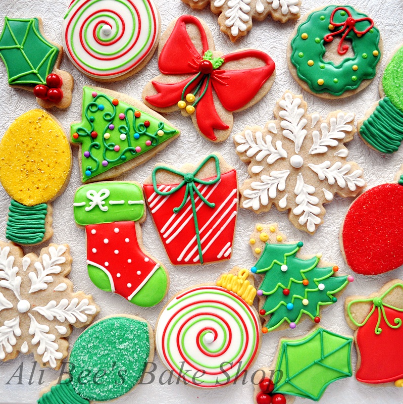 Ali Bee's Bake Shop Tutorial Christmas Bow