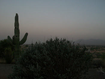 Smoke and dust filled the sky Sunday evening