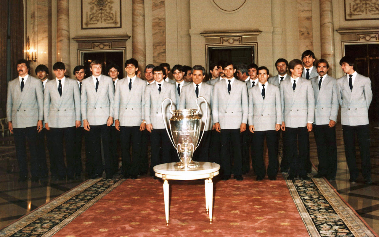 THE VINTAGE FOOTBALL CLUB FINALE COUPE DES CLUBS CHAMPIONS 1986