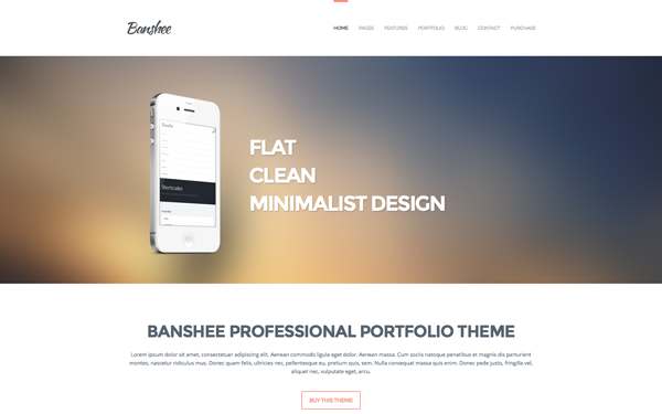 218 Download Banshee Professional Portfolio Bootstrap Theme Wp V1 0 1 Joyy Templates Bootstrap Templates