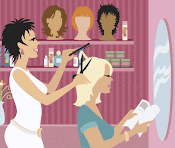 a hairdresser