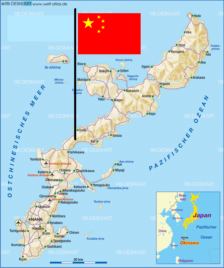 Tony's thoughts.... China’s plan for Okinawa, Japan