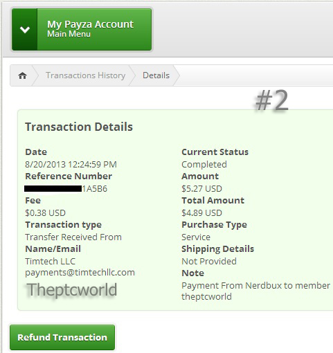 2° Pago de Nerdbux $4.89 2nd+payment+nerdbux