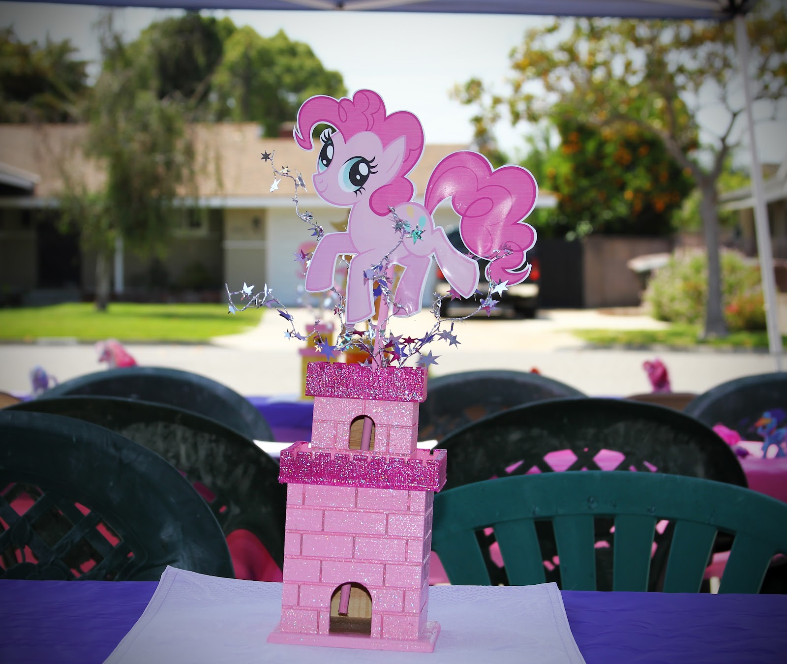 My Little Pony Centerpiece Party Ideas Pinterest