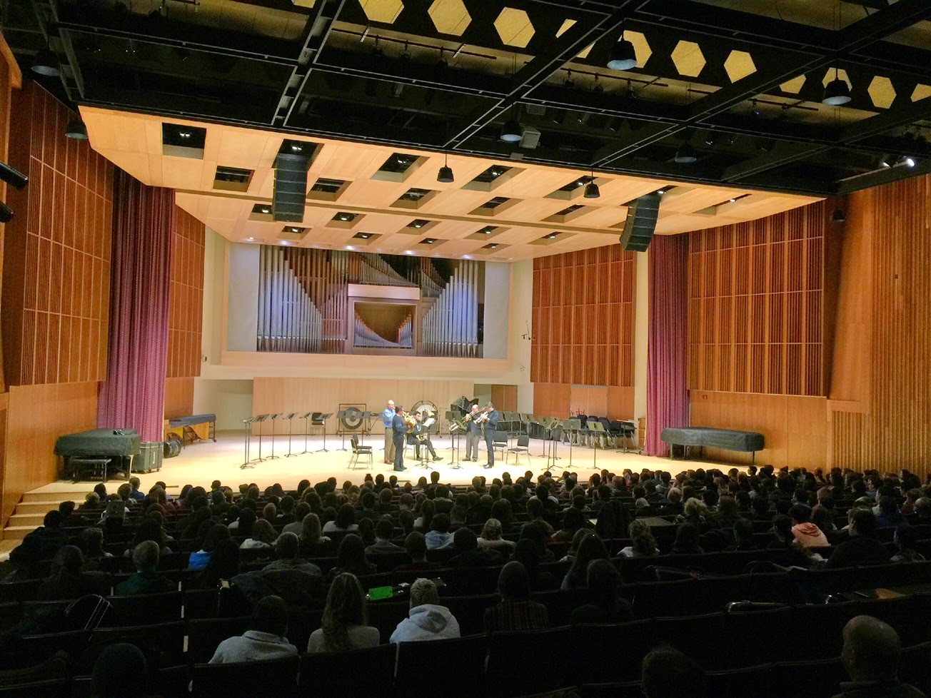 DGN Band Tour NYC 2015 Ithaca College Music Clinics