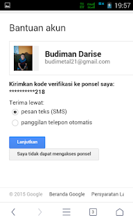 lupa password gmail