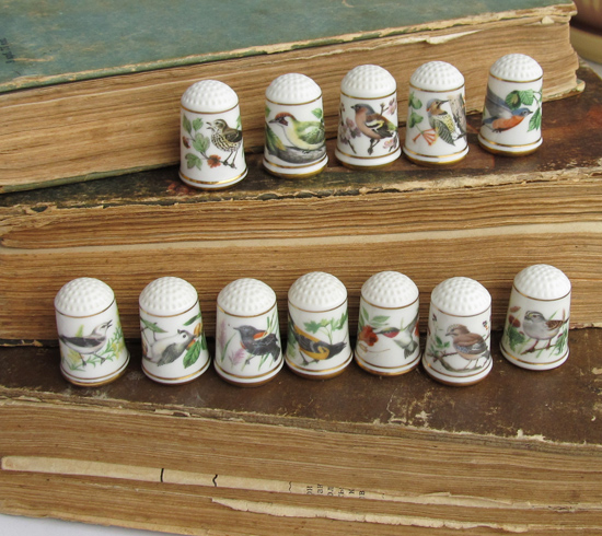 Thimbles Franklin Mint, наперстки