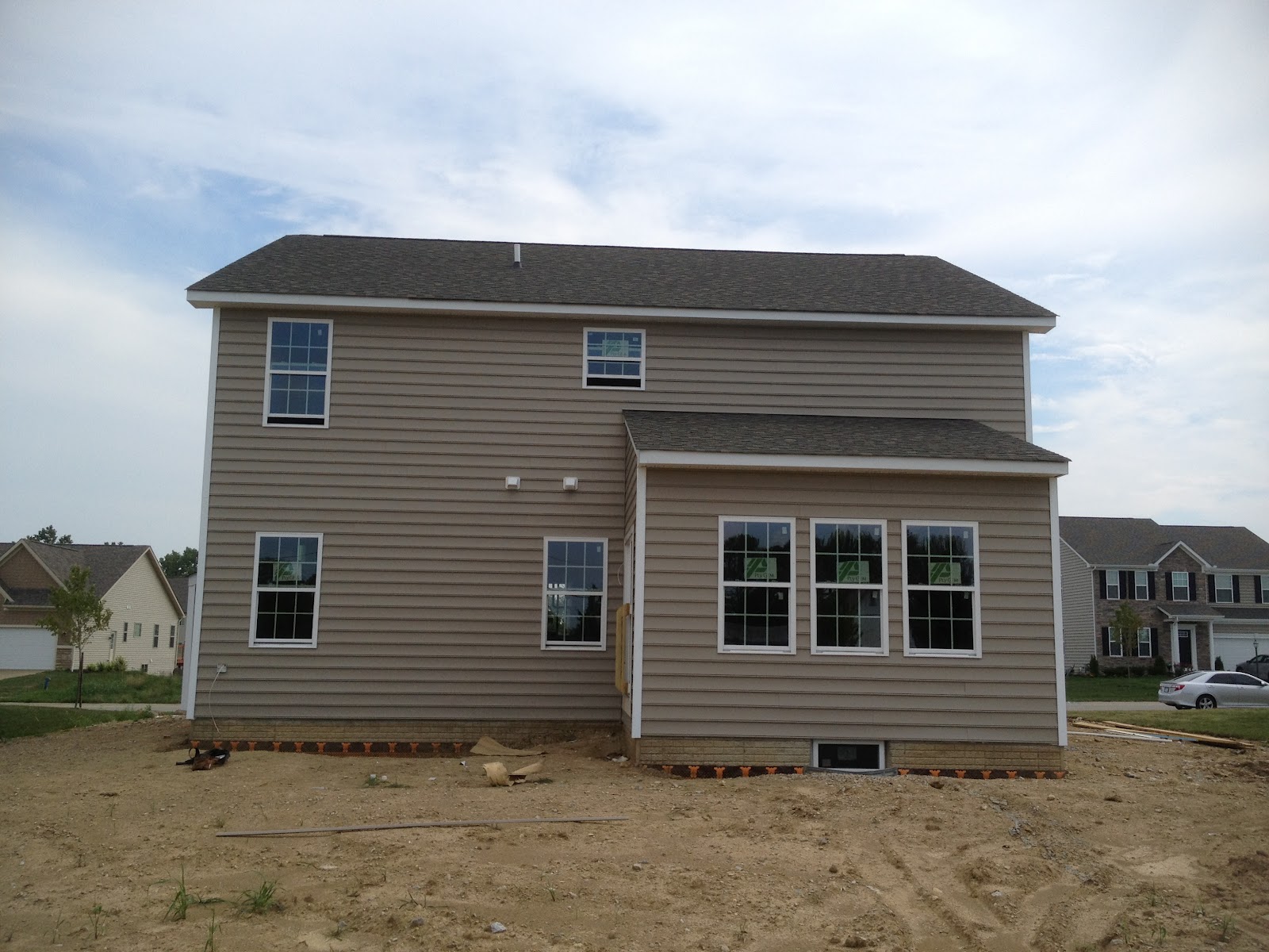 Our Building with Ryan Homes Venice Yeah, Siding!!