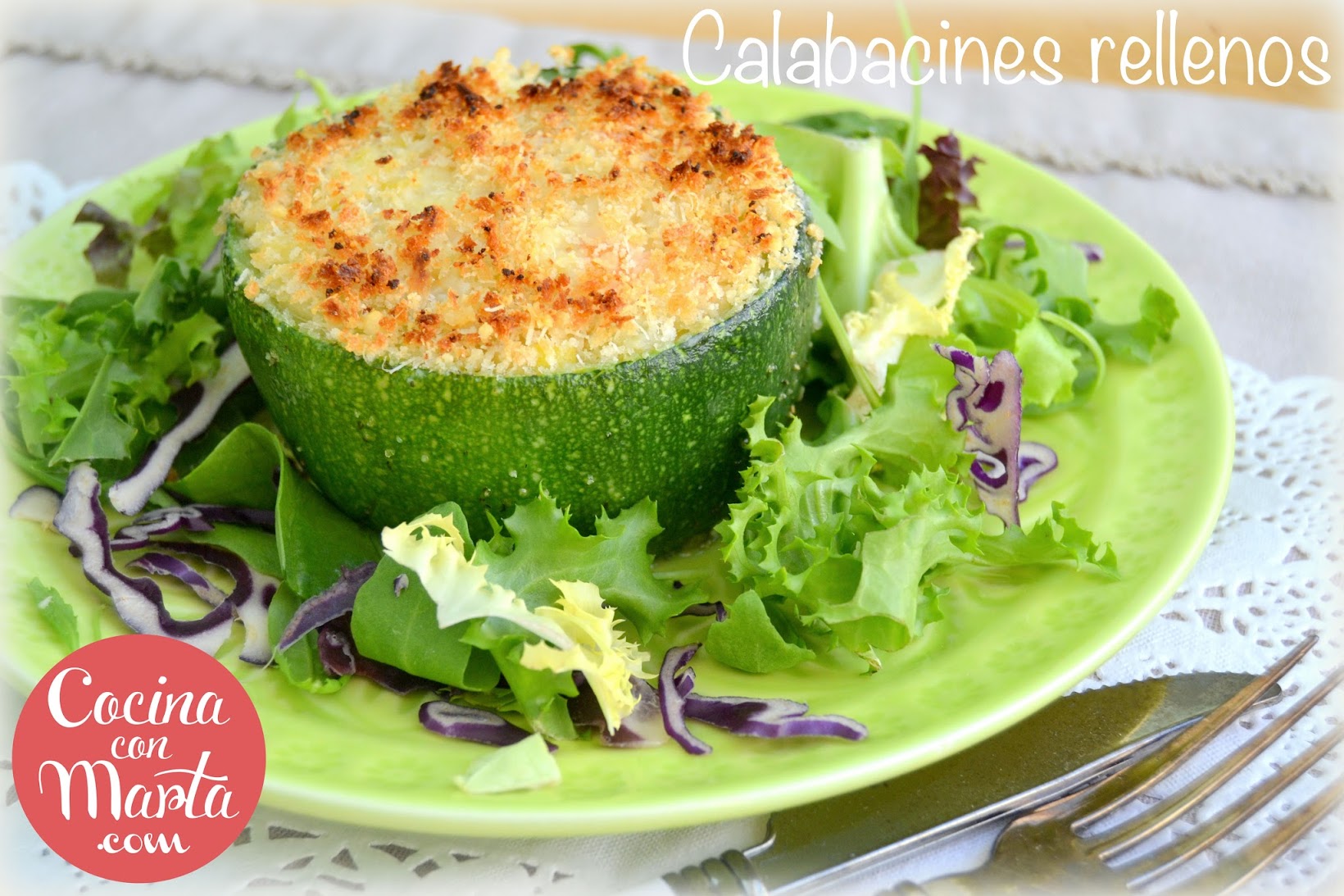 Receta calabacines rellenos de gambas o langostinos. Fácil, rápida, sana, ligera. Cómo rellenar calabacines