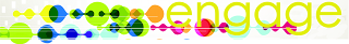mutlicolor circles with the words Engage