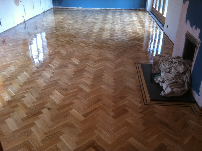 From Behind The Machine A Floor Sanders View... How Do I Lay a