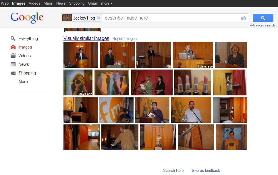 Must have been the dullest Avon Lady Conference ever. Google Images experiment, results page