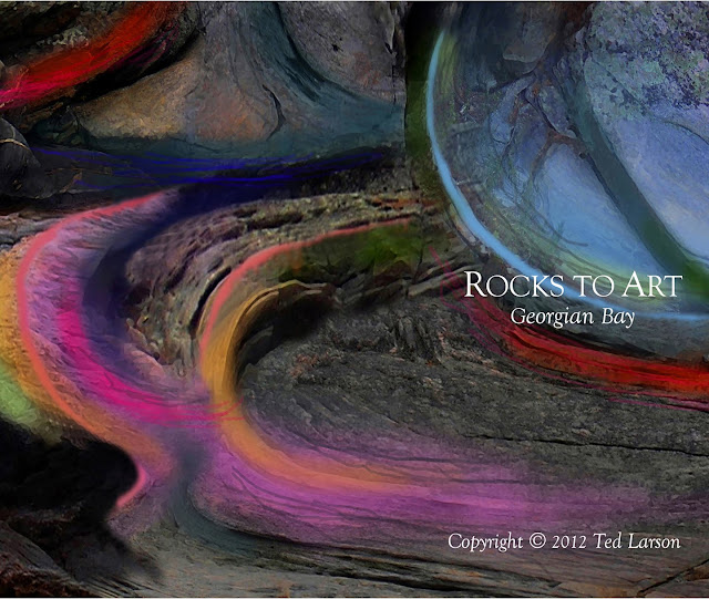 New Book "ROCKS to ART" by Ted Larson