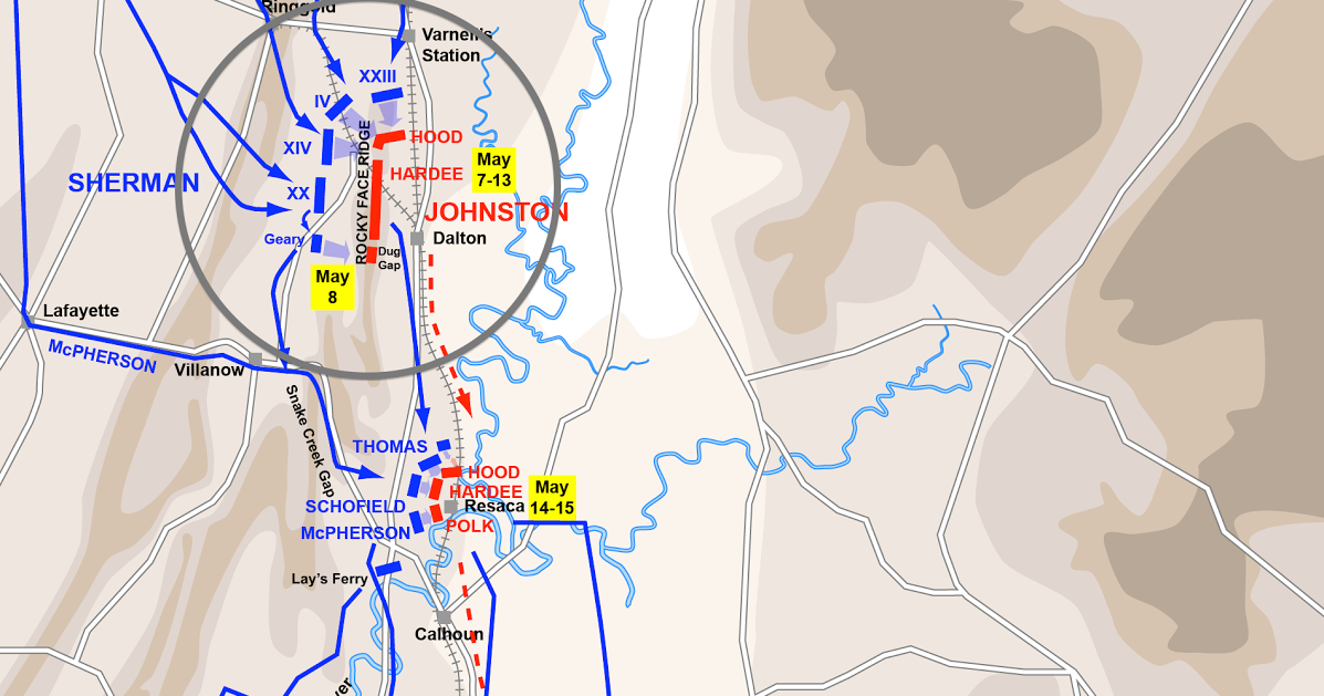 32nd Mississippi Infantry at 150 Cleburne's Division at the Battle of