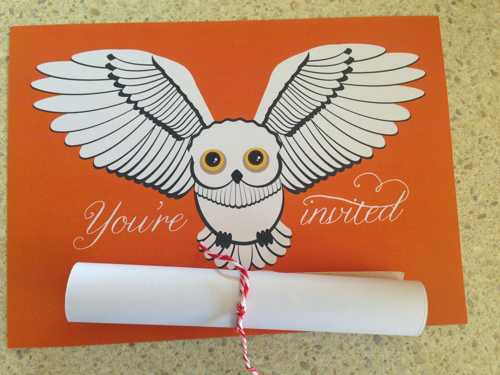 Harry Potter Party Invitations by Owl Post 
