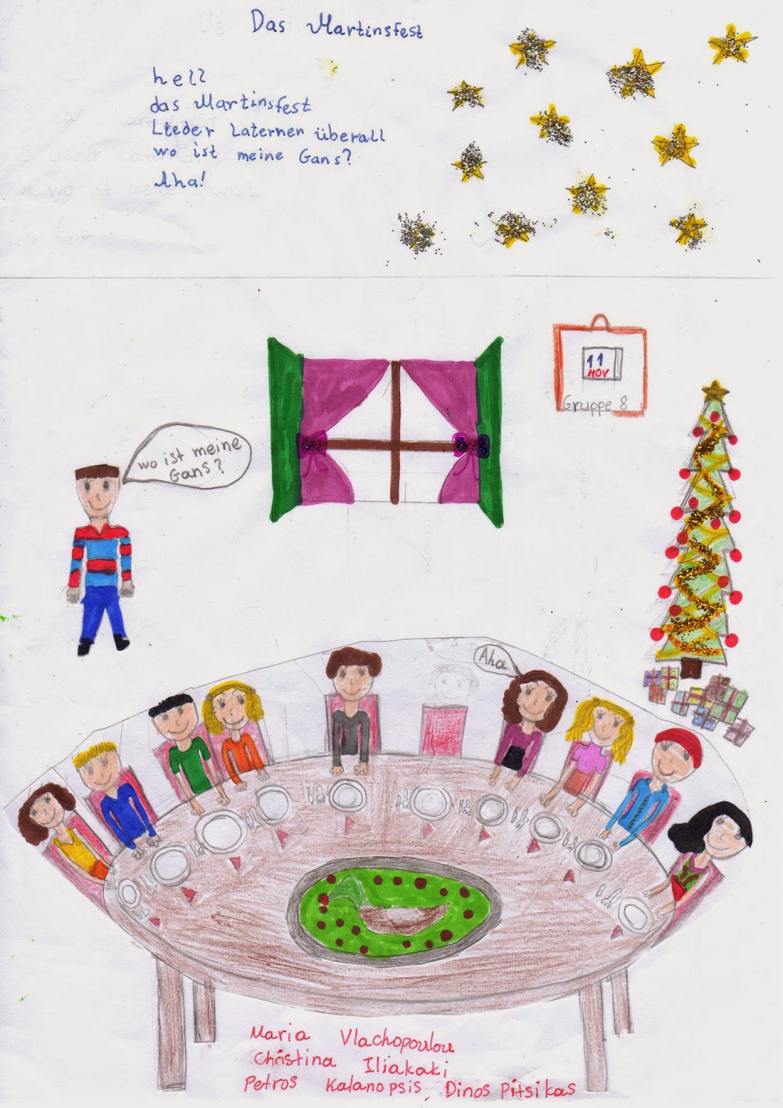 Deutsche Feste Unsere Elfchen Zum Thema Martinstag