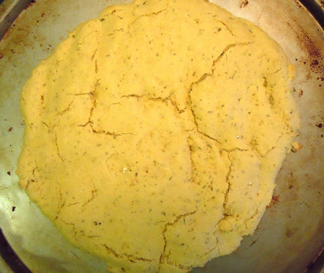 Break [from] Bread Garbanzo & Fava Pizza Crust