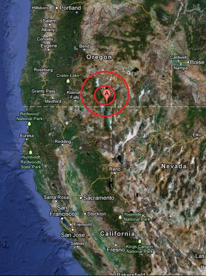 oregon usa earthquake 2013 MAY 02