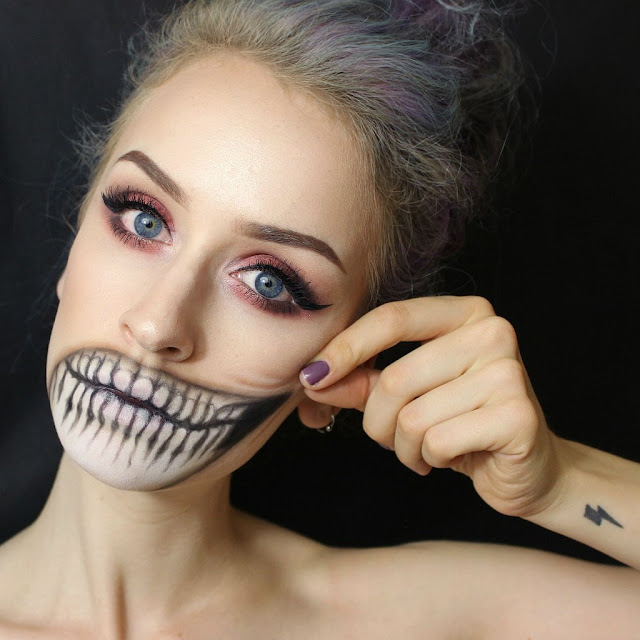 Halloween makeup picture