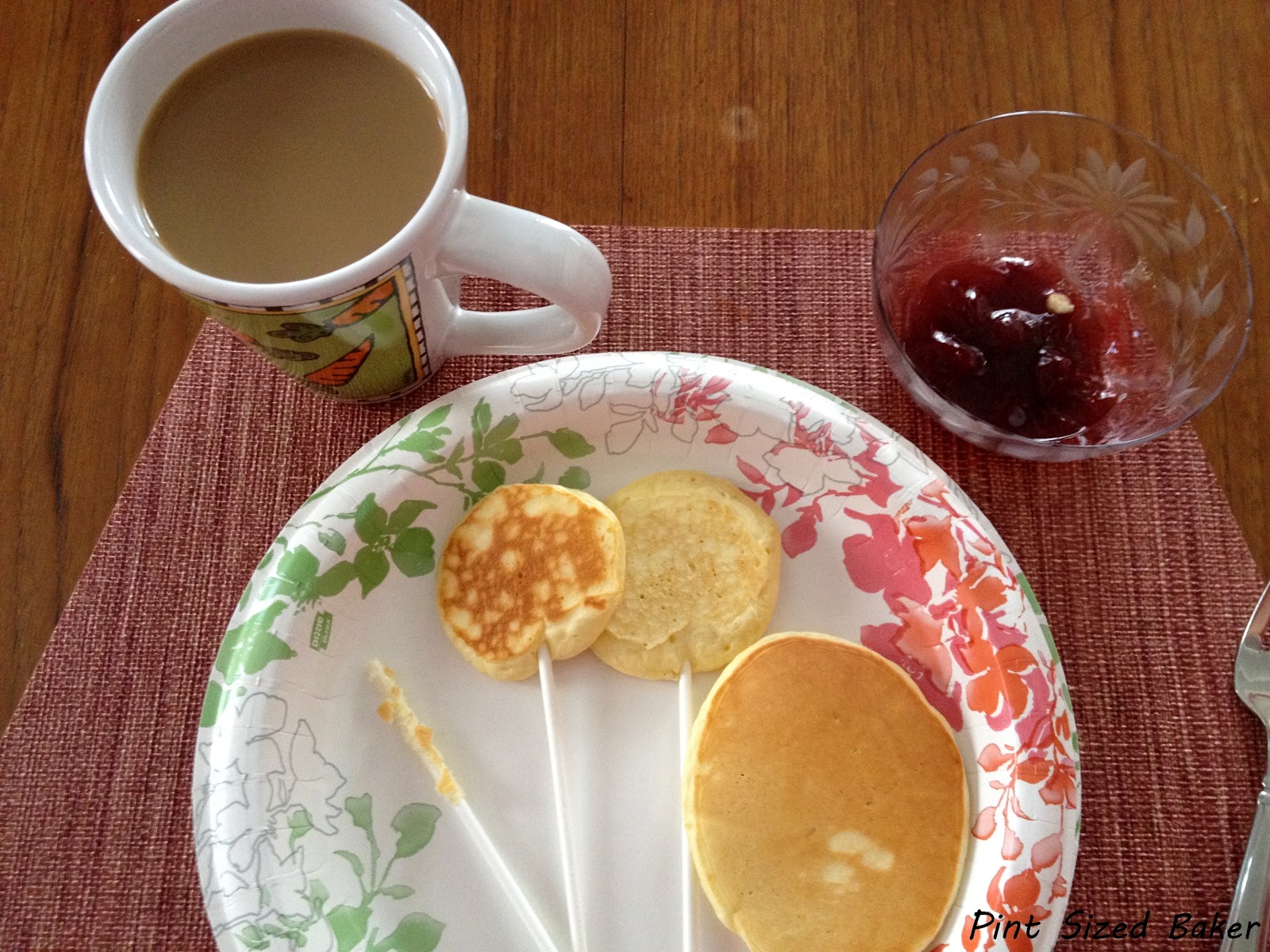 Pancakes, OnAStick • Pint Sized Baker