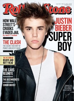 justin bieber rolling stone magazine cover. Tween heartthrob Justin Bieber