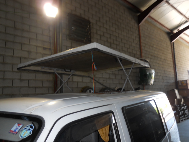 KARVAN´S: Montaje techo seta e instalacion 2ª bateria en T4