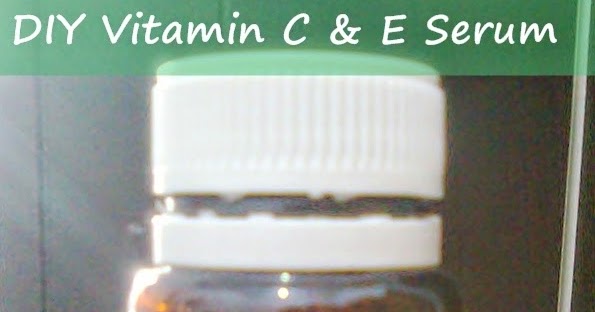 Random Wonderland DIY Vitamin C &amp; E Serum