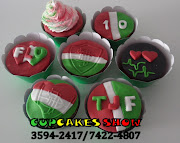 Cupcakes do fluminense