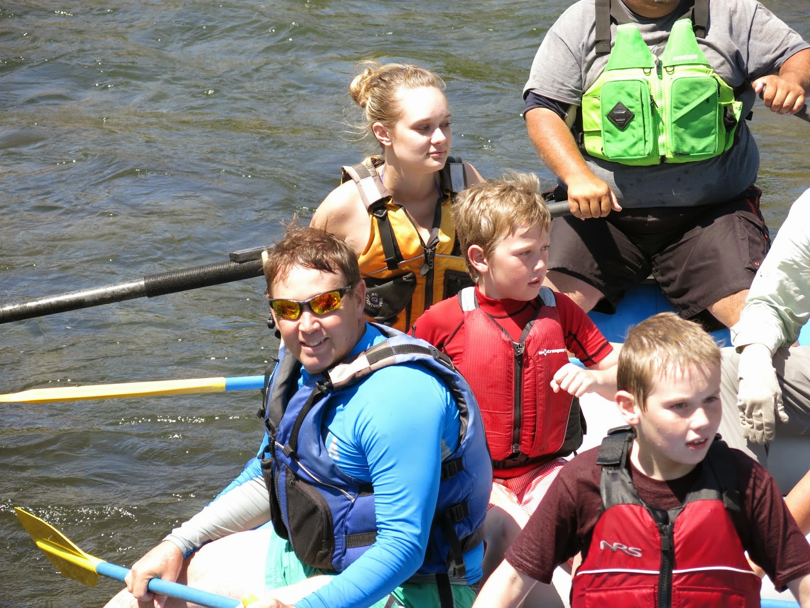 Where is Cookie? Rafting reinvented Cookie gets "back on the boat