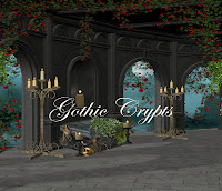 Gothic Crypts Gothic Crypts digital fantasy backgrounds