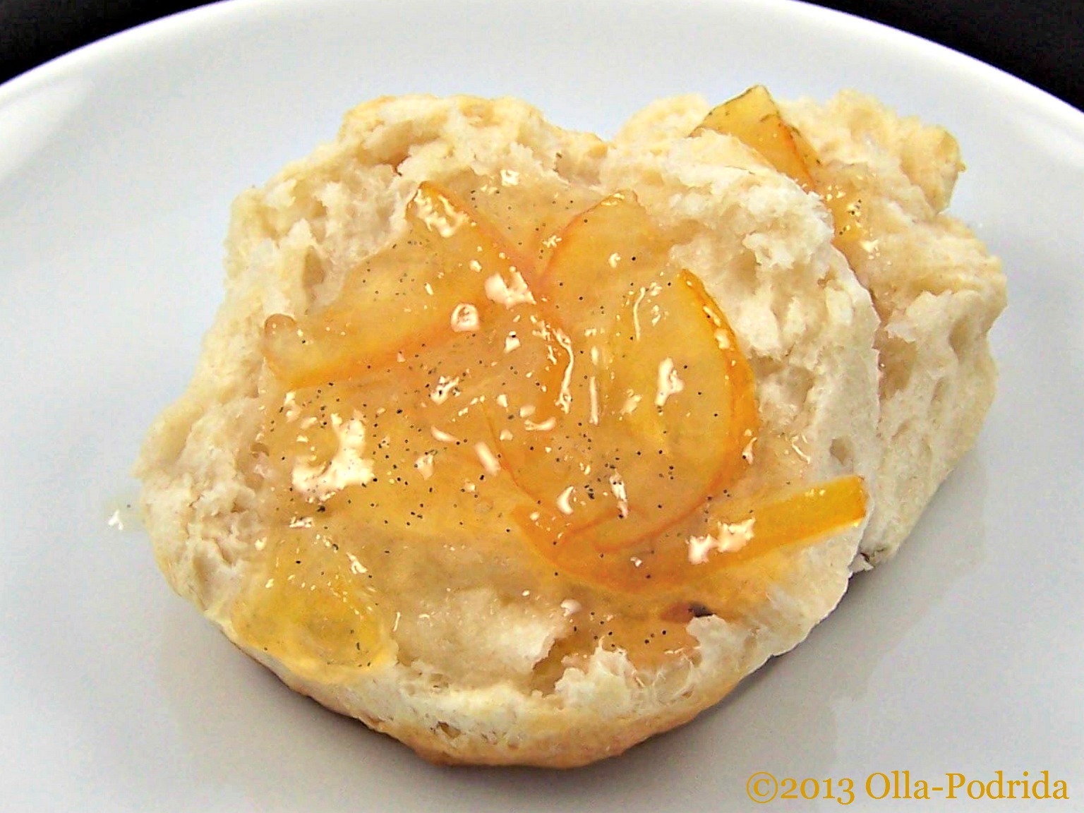 OllaPodrida Meyer Lemon and Vanilla Bean Marmalade