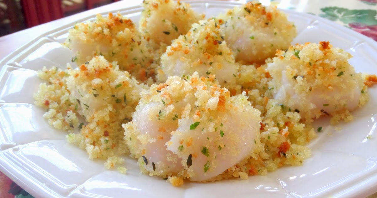 Home Blog Baked Panko Scallops (Scallops Al Forno)