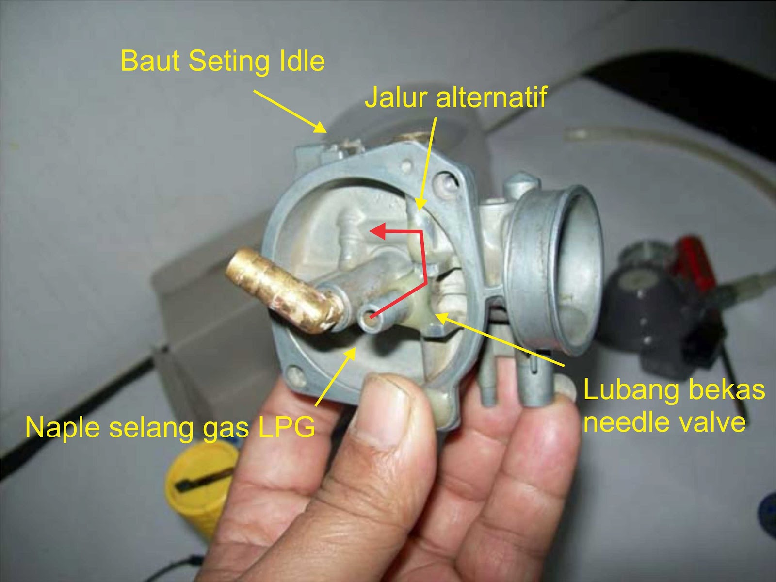 Mas PeCi Modifikasi Carburator pada Converter Kit LPG