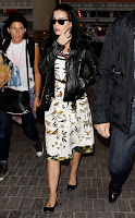 Katy Perry seen At LAX Airport