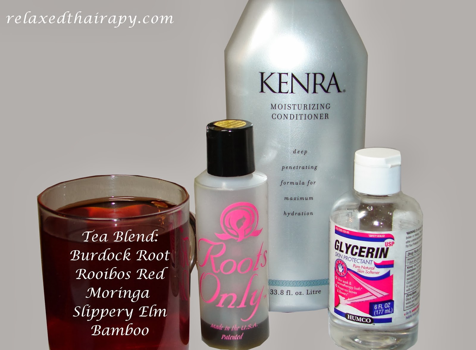 Air Dry Relaxed Hair Banding Method