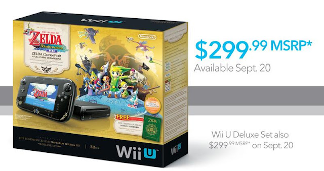 Corte de preço no modelo Deluxe do Wii U e bundle de Zelda: The Wind Waker  HD são confirmados - Nintendo Blast