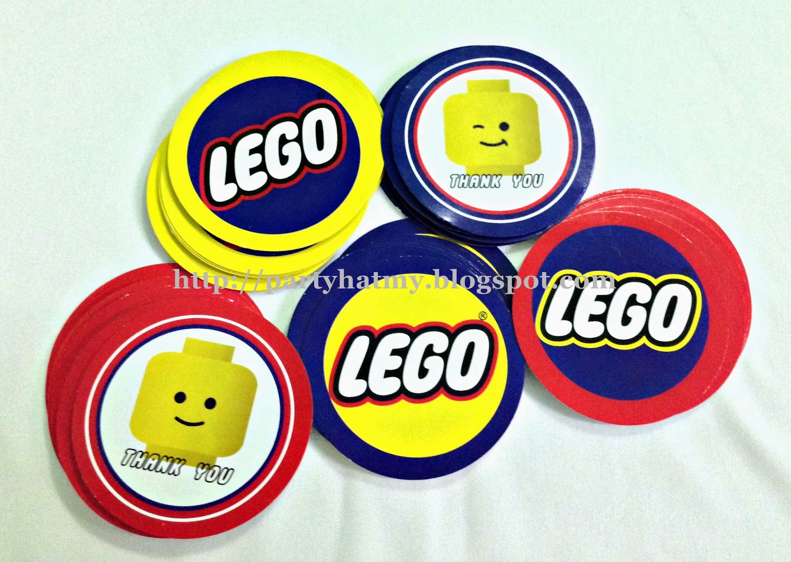 Party Hat Lego Birthday Party