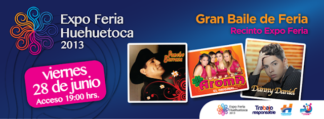 Pancho Barraza en Feria Huehuetoca 2013 Baile de Feria Huehuetoca 2013